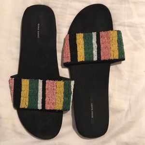 Zara flat sandals